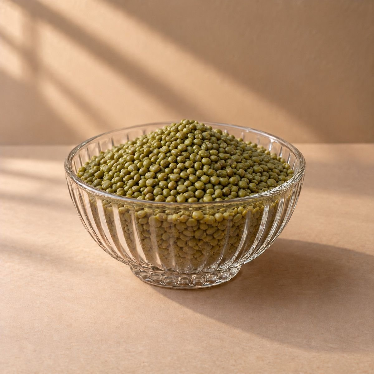 Moong Whole in a glass bowl